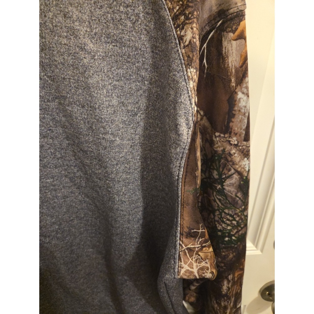Realtree Camo Hoodie Pull Over Sweater Size Medium - Picture 7 of 8